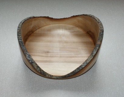 Natural edge dish by Nick Adamek